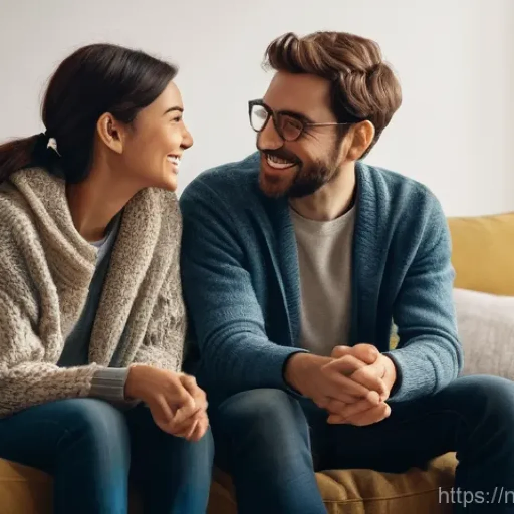 감정 해독을 위한 친구와의 솔직한 대화 - **Prompt 1: Deep Connection and Empathetic Listening**
"A cozy, warm-lit living room where two a...