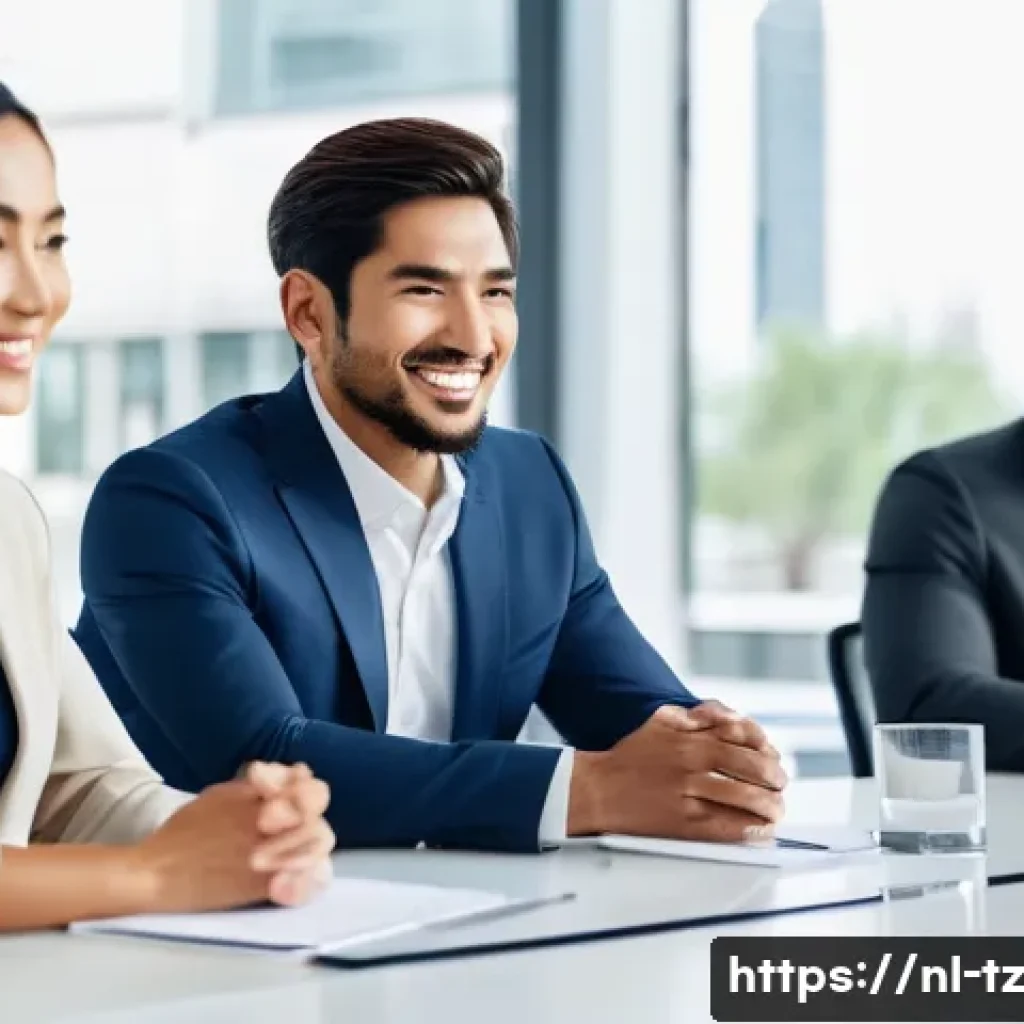감정 해독의 문화적 차이 이해하기 - A diverse group of international business professionals seated around a modern conference table in a...